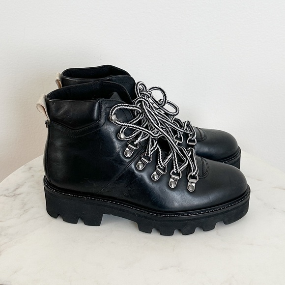 NEW Ted Baker Ammella Black Ankle Boots Size 5 - Picture 8 of 9